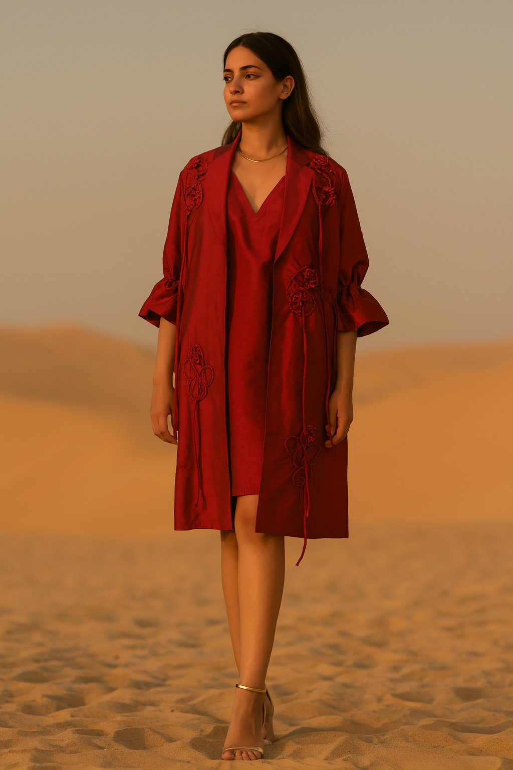 APARA dress & jacket Set