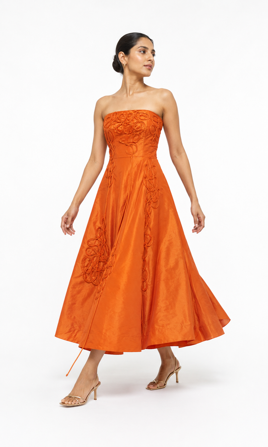ISHKA tube midi-dress