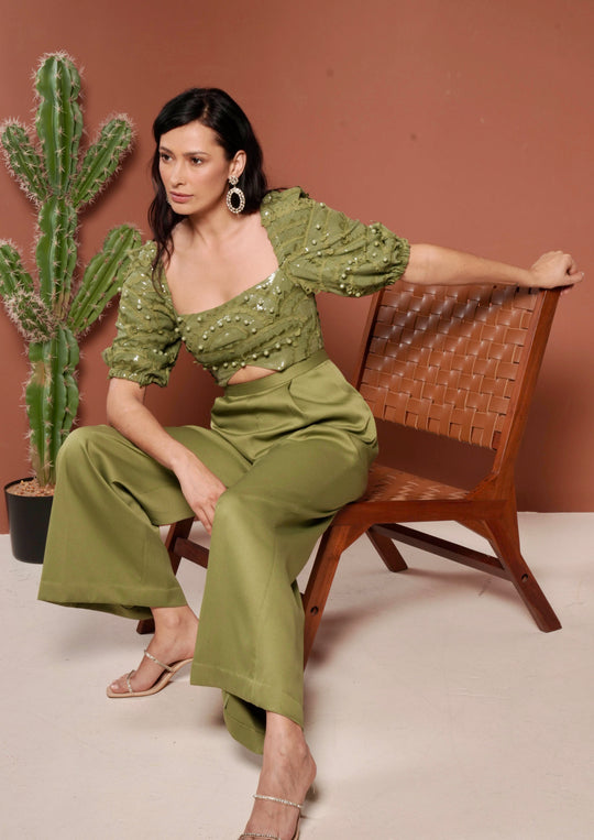 DAWN Sequinned Jumpsuit