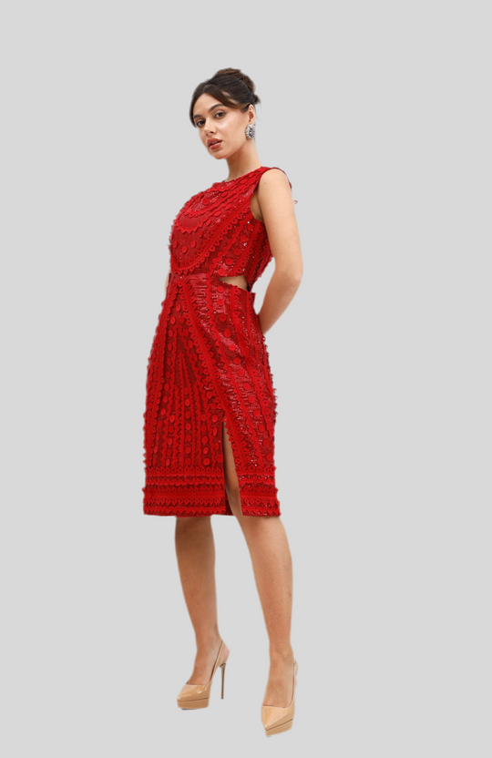 SAHA Sequinned Shift Dress
