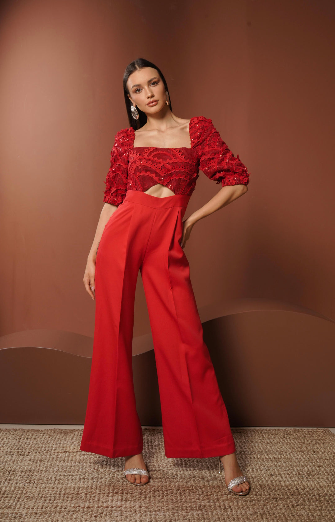 DAWN Sequinned Jumpsuit
