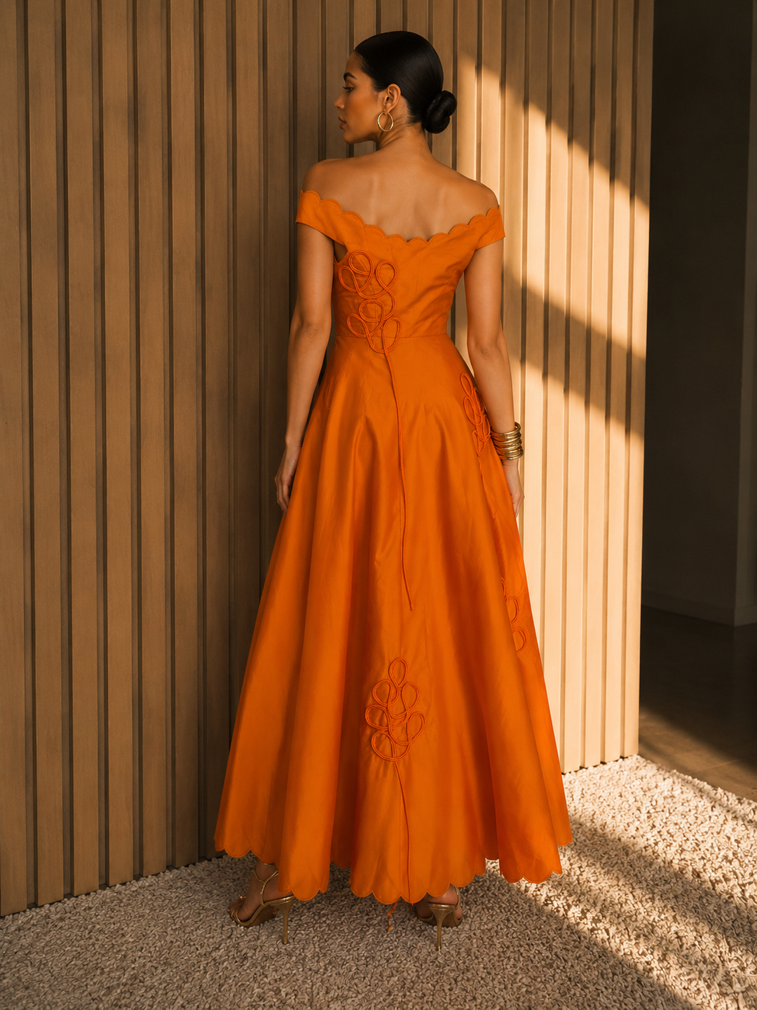 REMI OFFSHOULDER DRESS