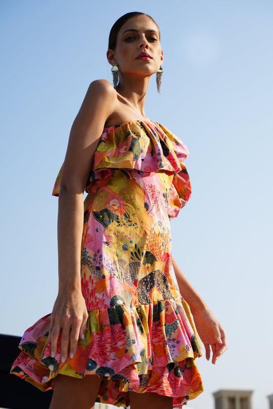 OLEA Ruffle Dress