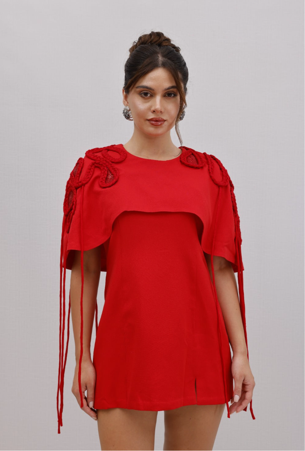 ELENA CAPE DRESS