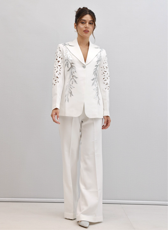 URJA metallic pantsuit