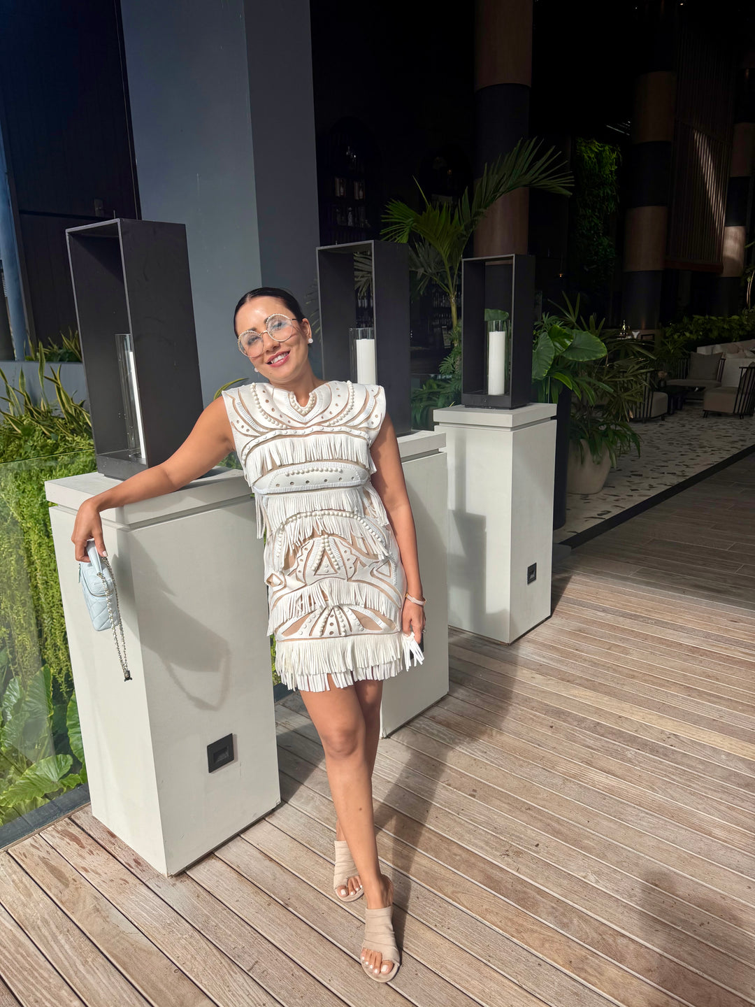 FÍA Handcrafted Cutwork Dress
