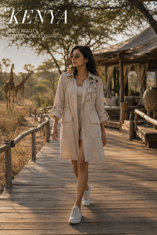 KENYA trench & dress