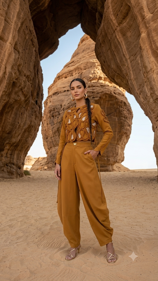 ARIA jacket & barrel pants set