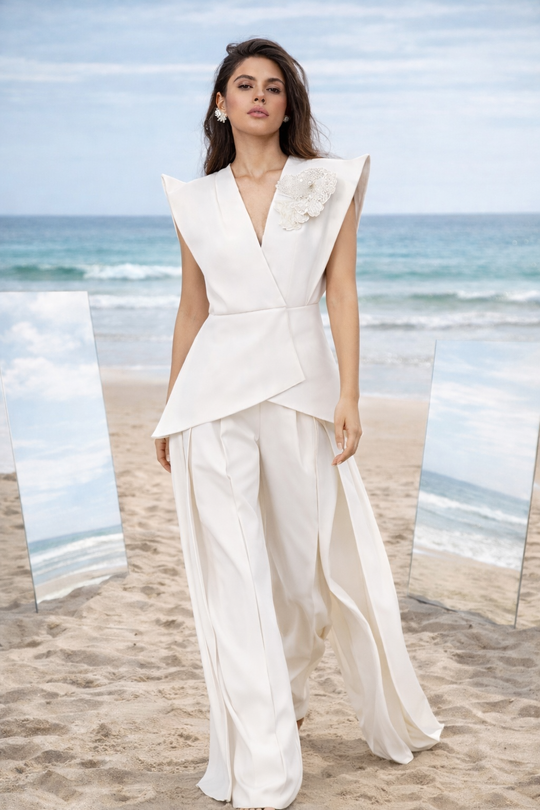 LUNA structured jacket & pants