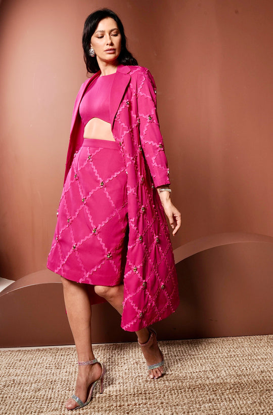 ROSA Blazer And Skirt Set