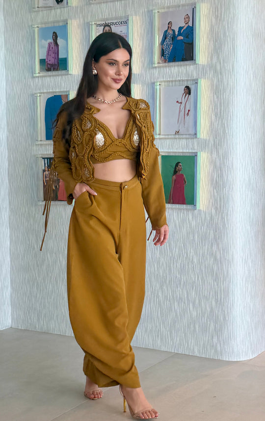 ARIA jacket & barrel pants set