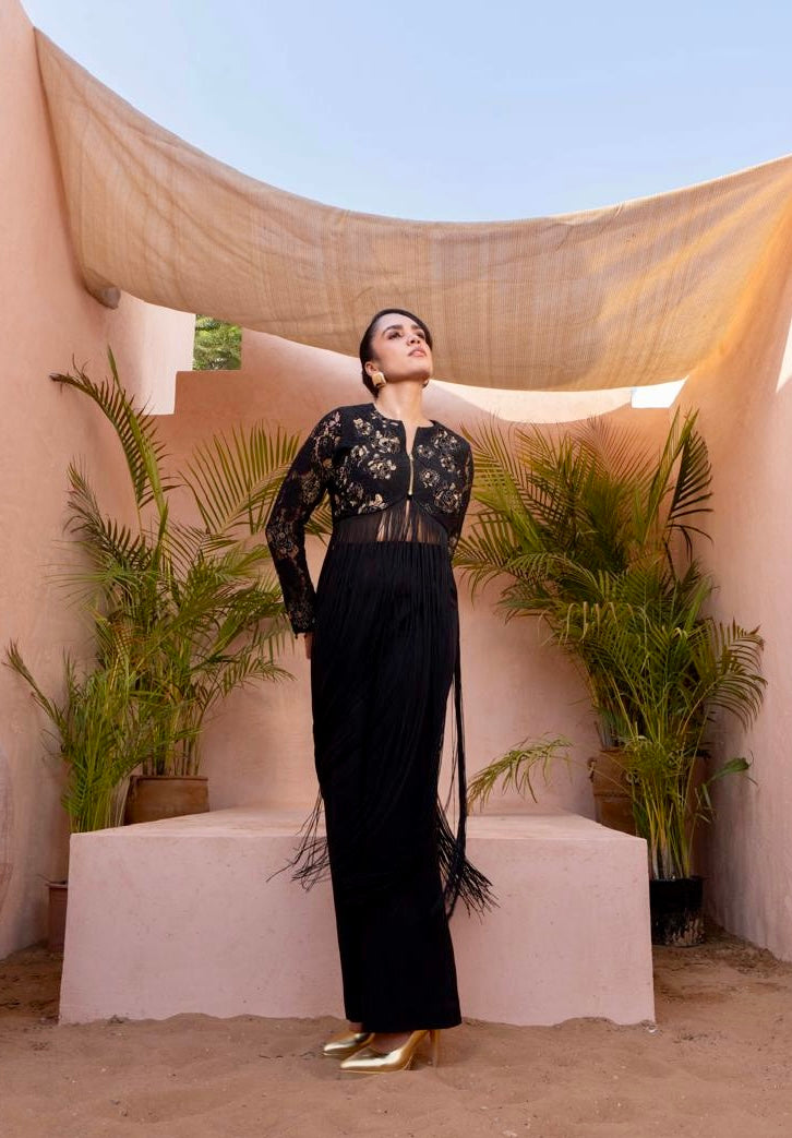 AURA lace jacket & pants