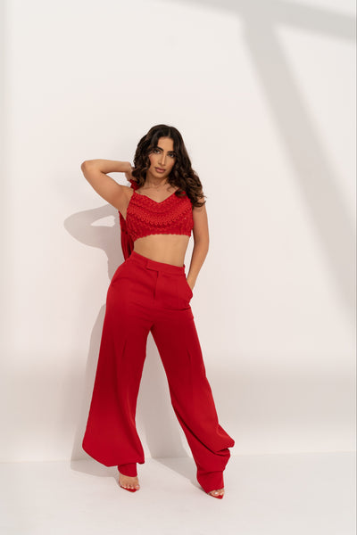 MIMI Red Co-ord set