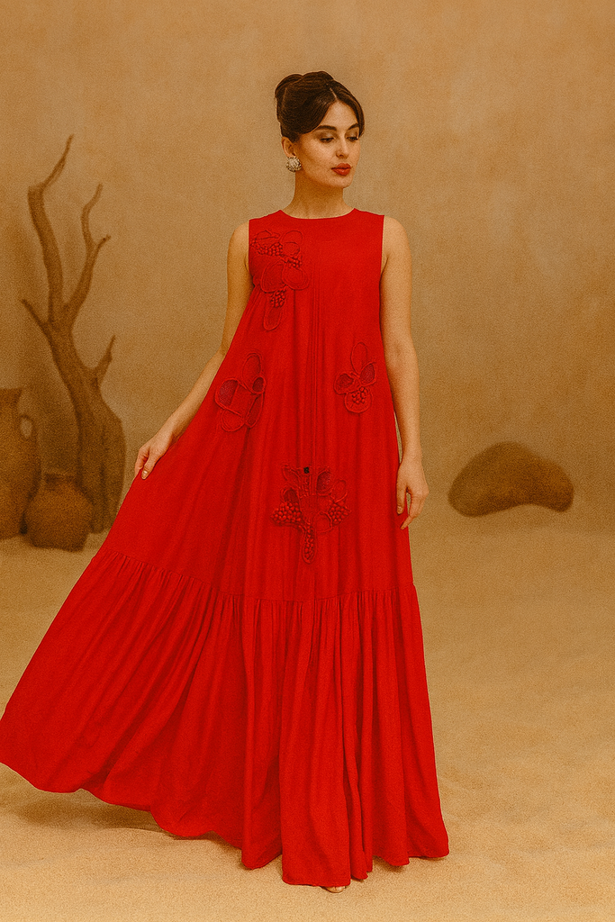 ROJA Trapeze Dress – Vidhi Wadhwani