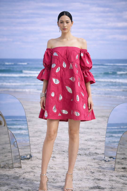 STELLA off-shoulder dress
