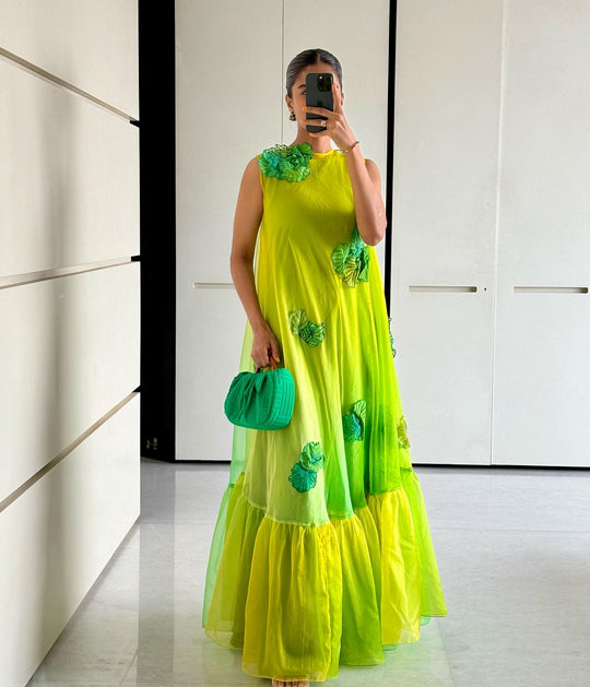 DIA organza dress