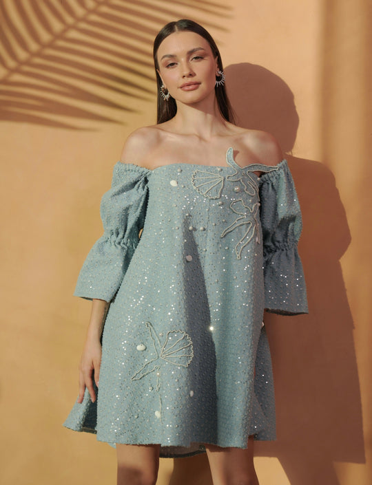 AQUA Denim Dress