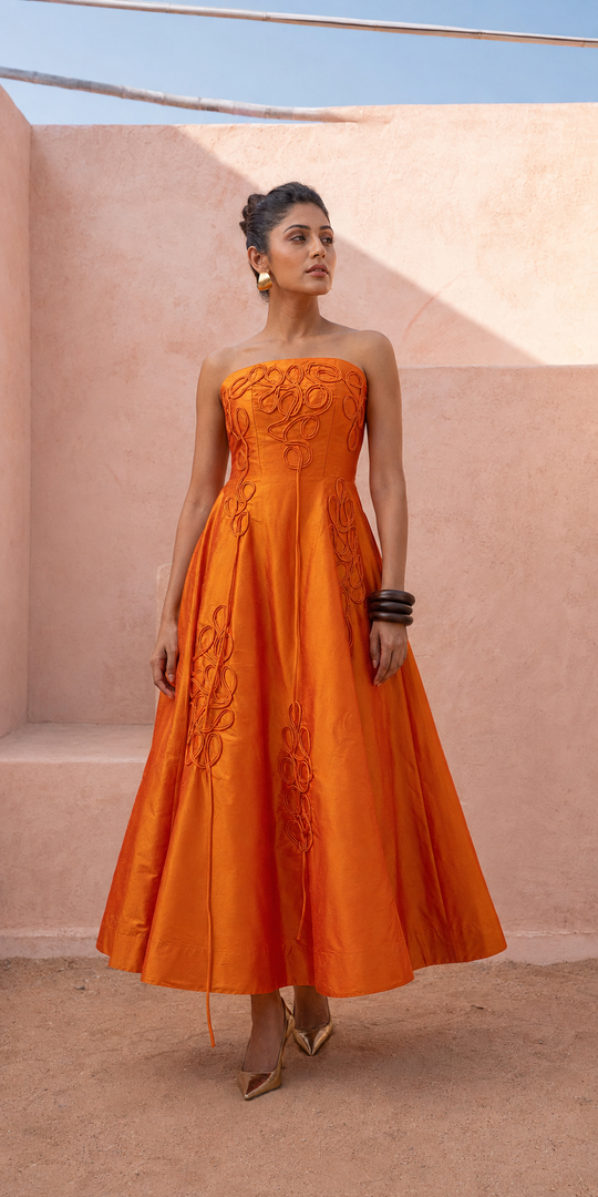 ISHKA tube midi-dress