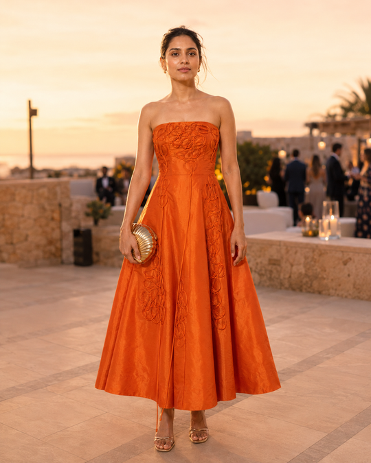 ISHKA tube midi-dress