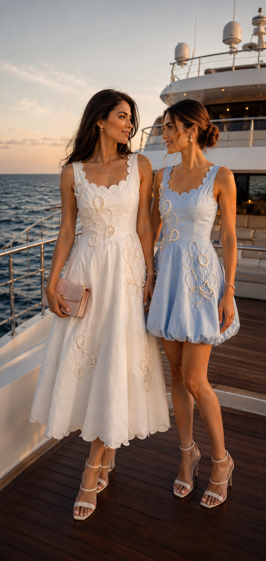 VIVÍ balloon hem dress