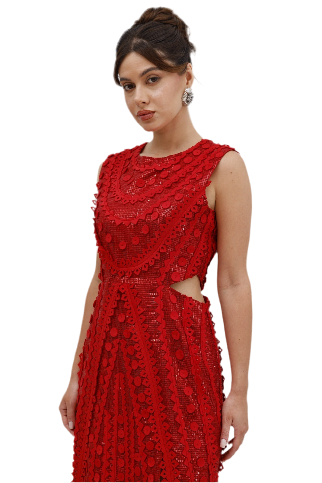 SAHA Sequinned Shift Dress