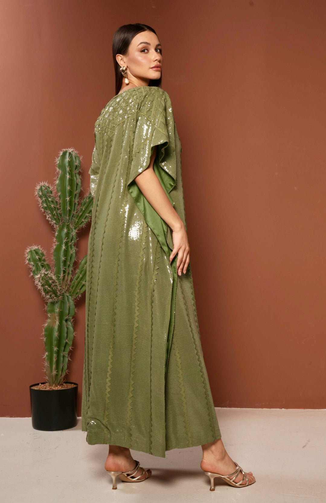 DUNE sequinned Kaftan