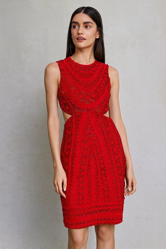 SAHA Sequinned Shift Dress