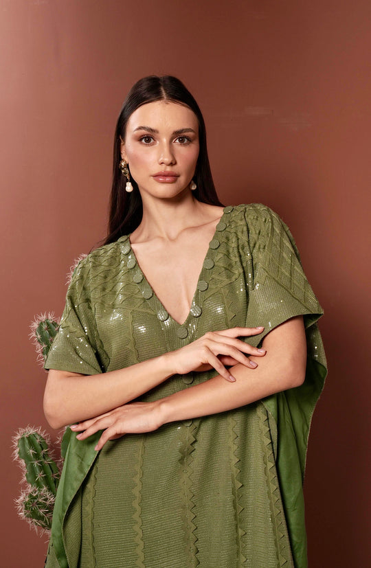 DUNE sequinned Kaftan