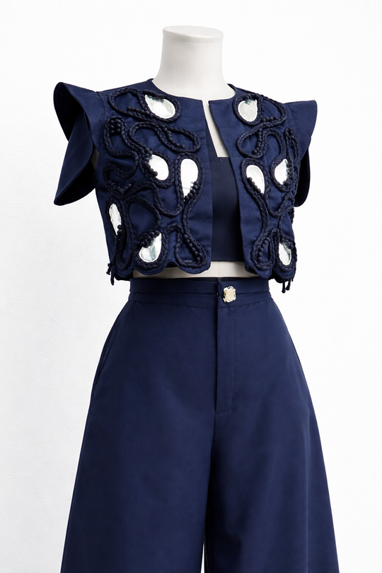 EVOLVE Cropped jacket and pants set