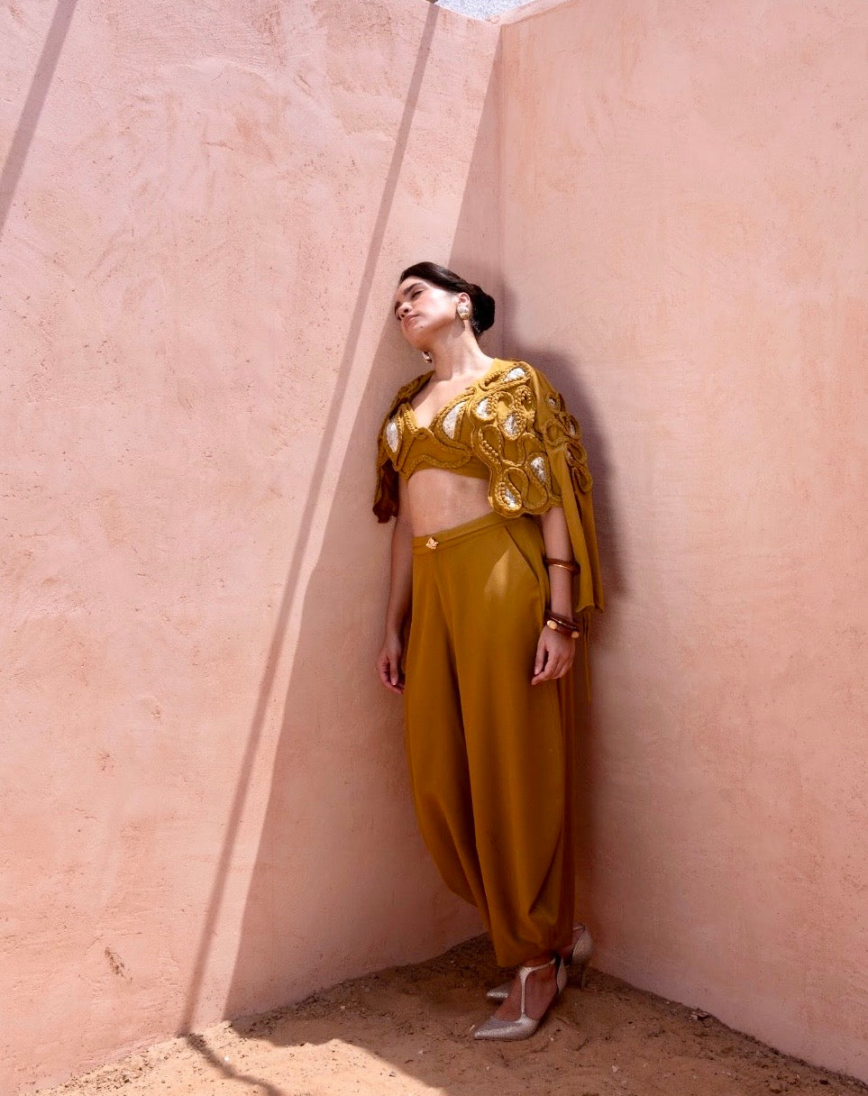 ARIA jacket & barrel pants set