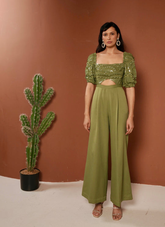 DAWN Sequinned Jumpsuit