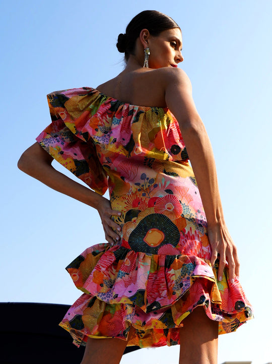 OLEA Ruffle Dress