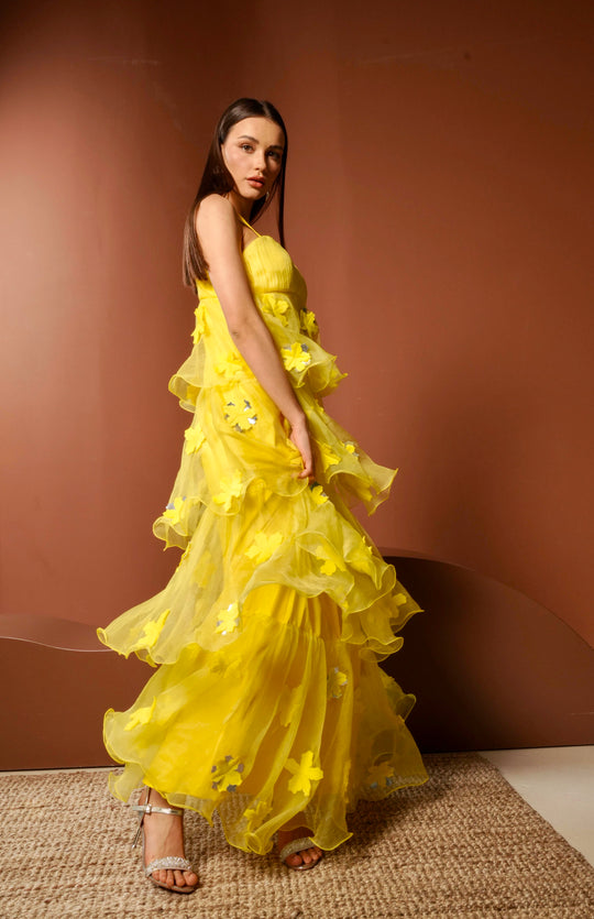 SUNKISS Tiered Dress