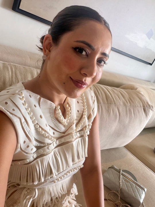 FÍA Handcrafted Cutwork Dress