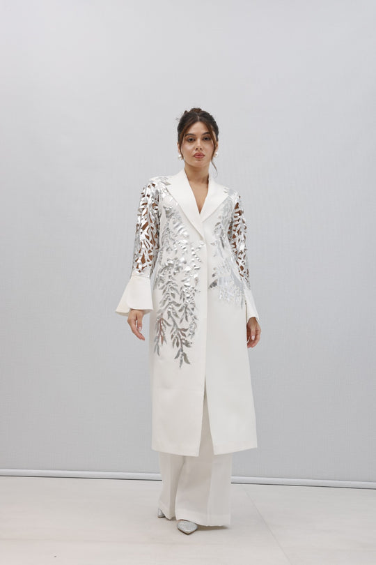 ABIRA Embroidered Jacket And Pant