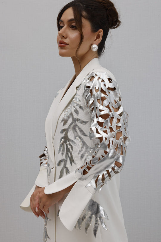 ABIRA Embroidered Jacket And Pant