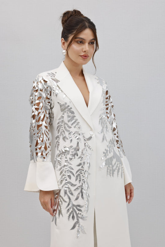 ABIRA Embroidered Jacket And Pant