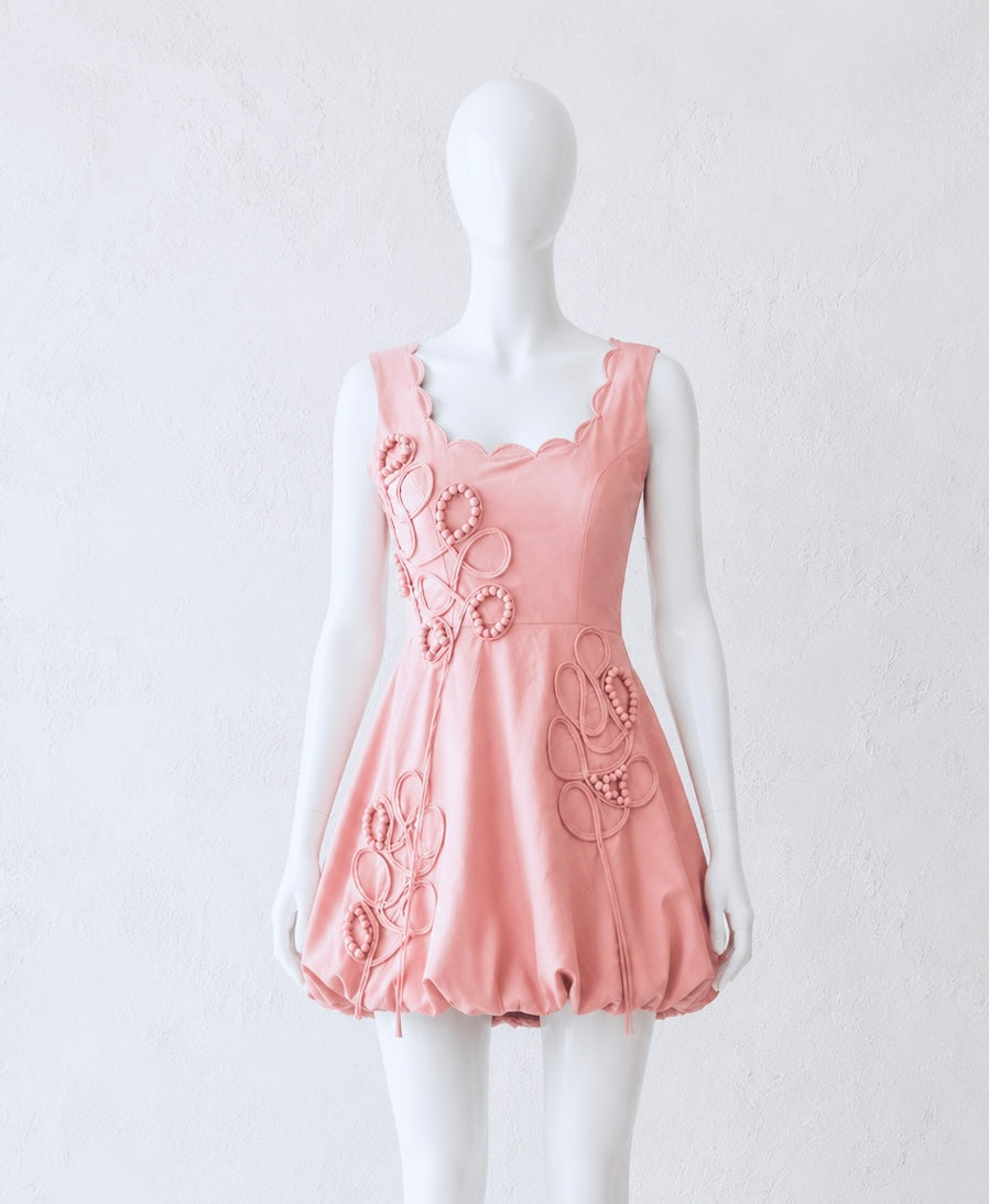 VIVÍ balloon hem dress