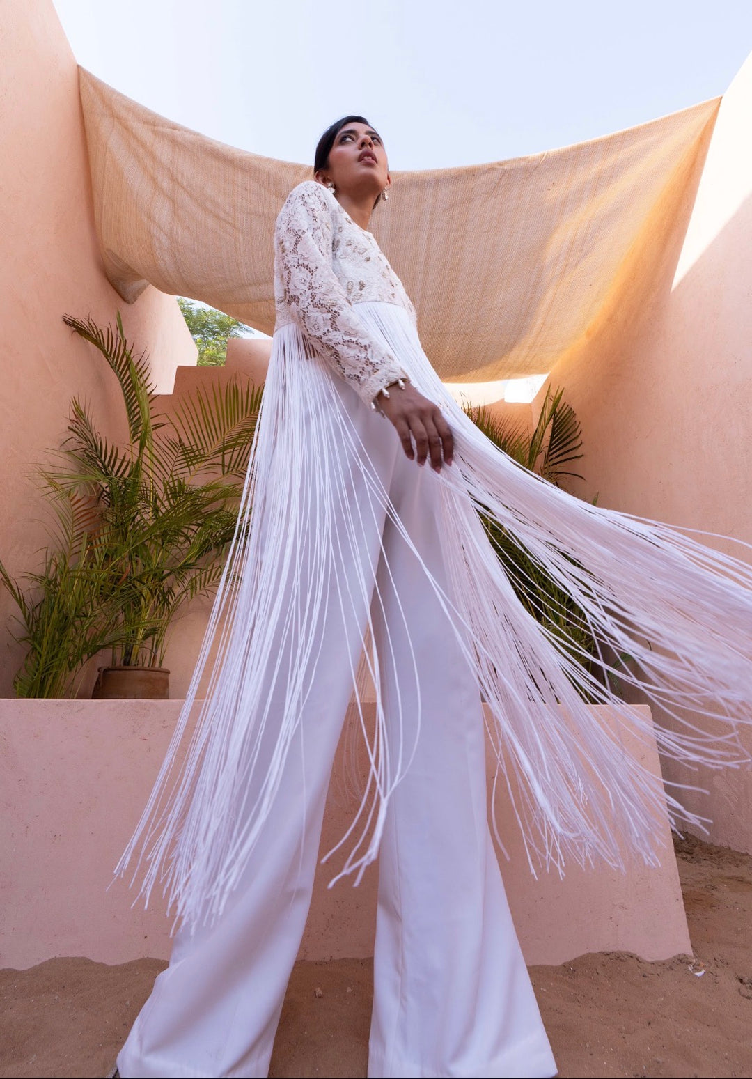 AURA lace jacket & pants