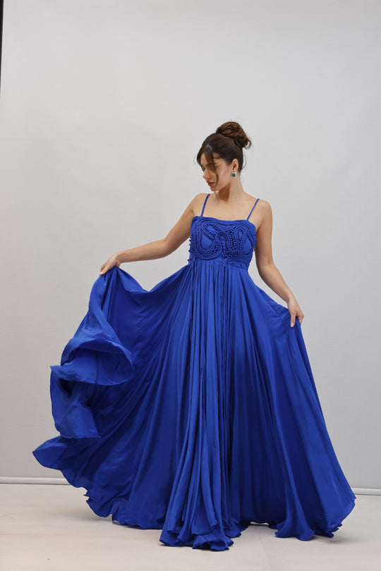 AJUNI Flared Dress