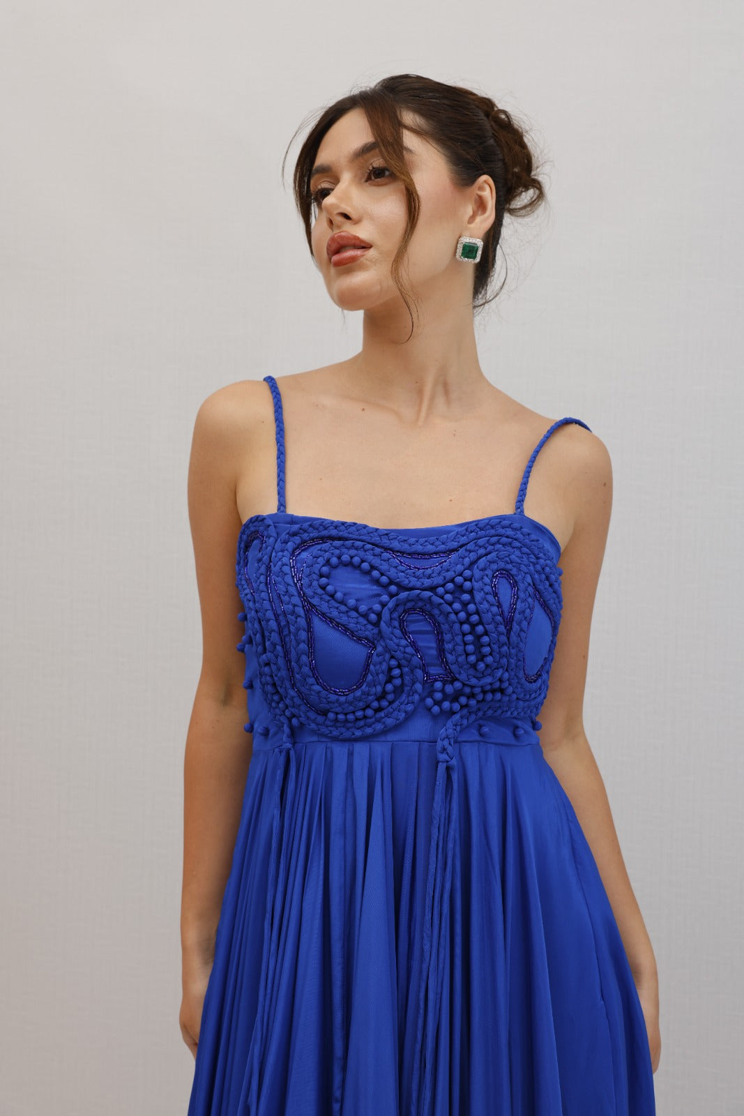 AJUNI Flared Dress