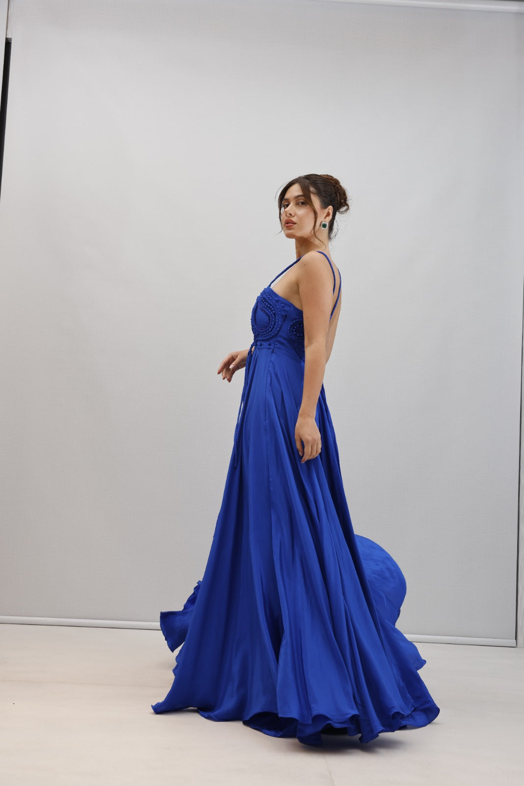 AJUNI Flared Dress
