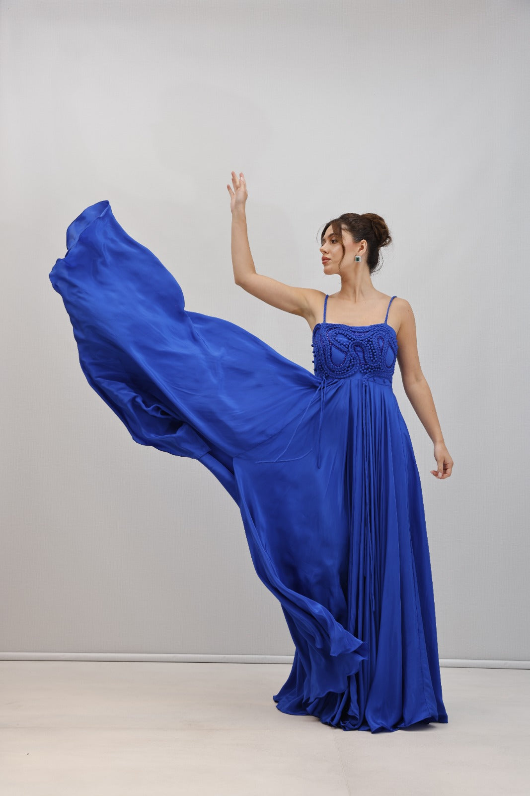 AJUNI Flared Dress