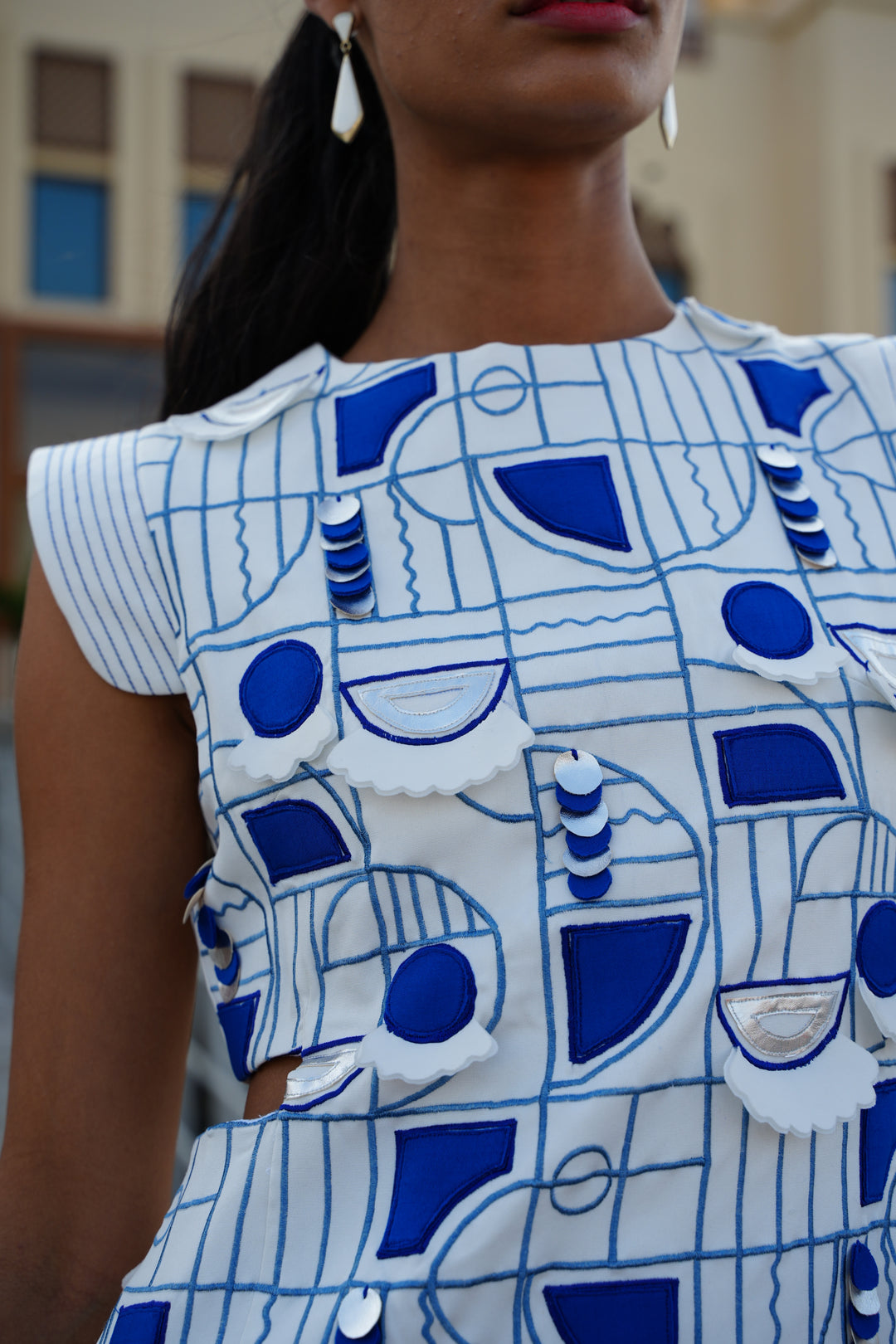 ATHENS 3D Structured Dress