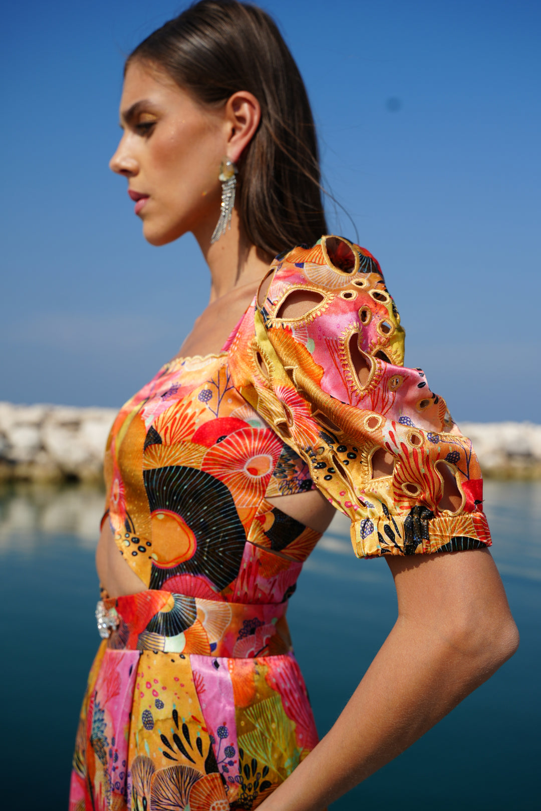 AWI Cutout Jumpsuit