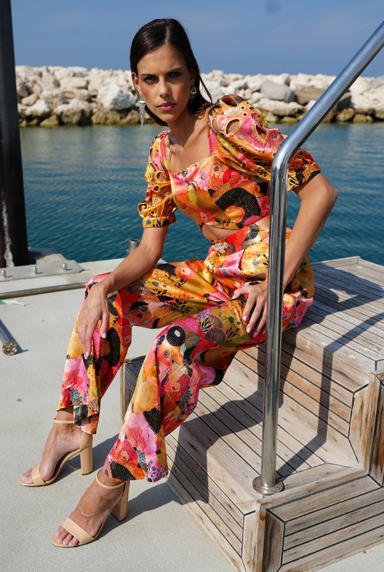 AWI Cutout Jumpsuit