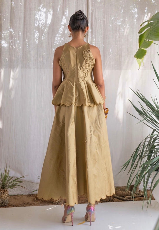 ARMA peplum dress