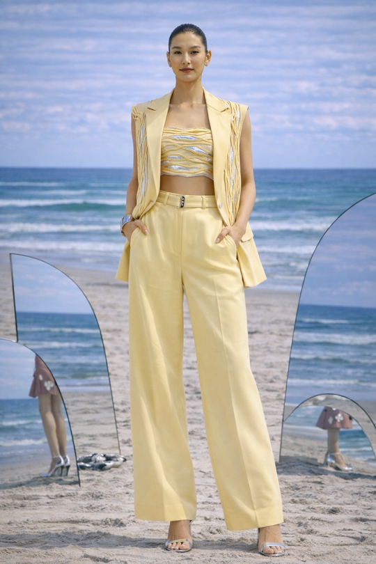 BUTTER metallic vest & pants