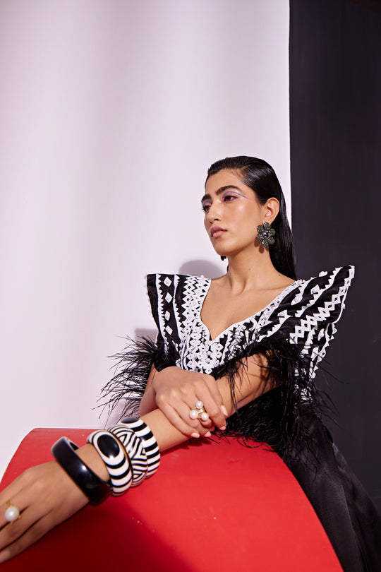 KASHA  Gown