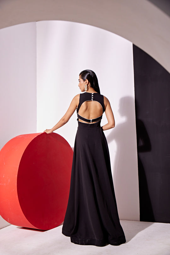 SPHINX Metallic Gown